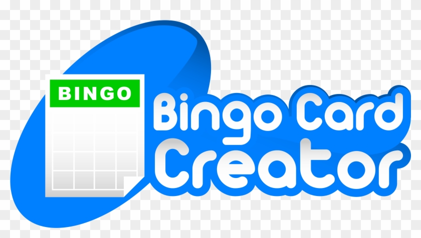 Bingo Card Creator Logo - Printable Bingo Cards Clipart #1670580