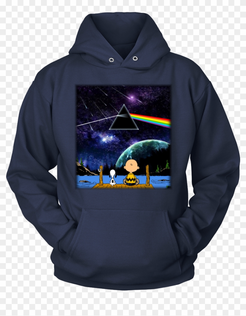 Snoopy And Charlie Brown Pink Floyd Galaxy Universe Clipart #1670623