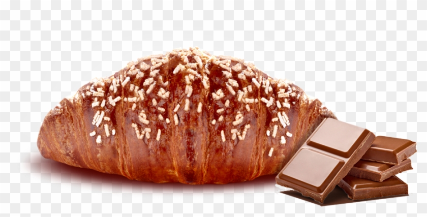 Classic Croissant With Hazelnut Cream Filling, A Match - Lye Roll Clipart #1670659