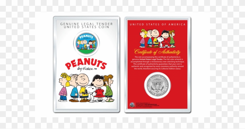 Peanuts Charlie Brown " Original Gang " Jfk Kennedy - Half Dollar Clipart