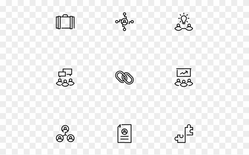 Teamwork - Icon Clipart #1670827
