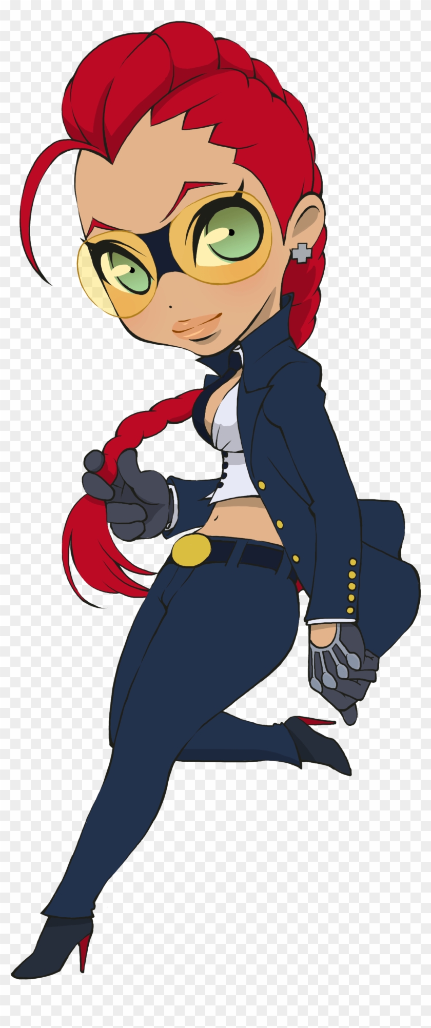 Viper-chibi - Chibi Street Fighter Ultra Clipart