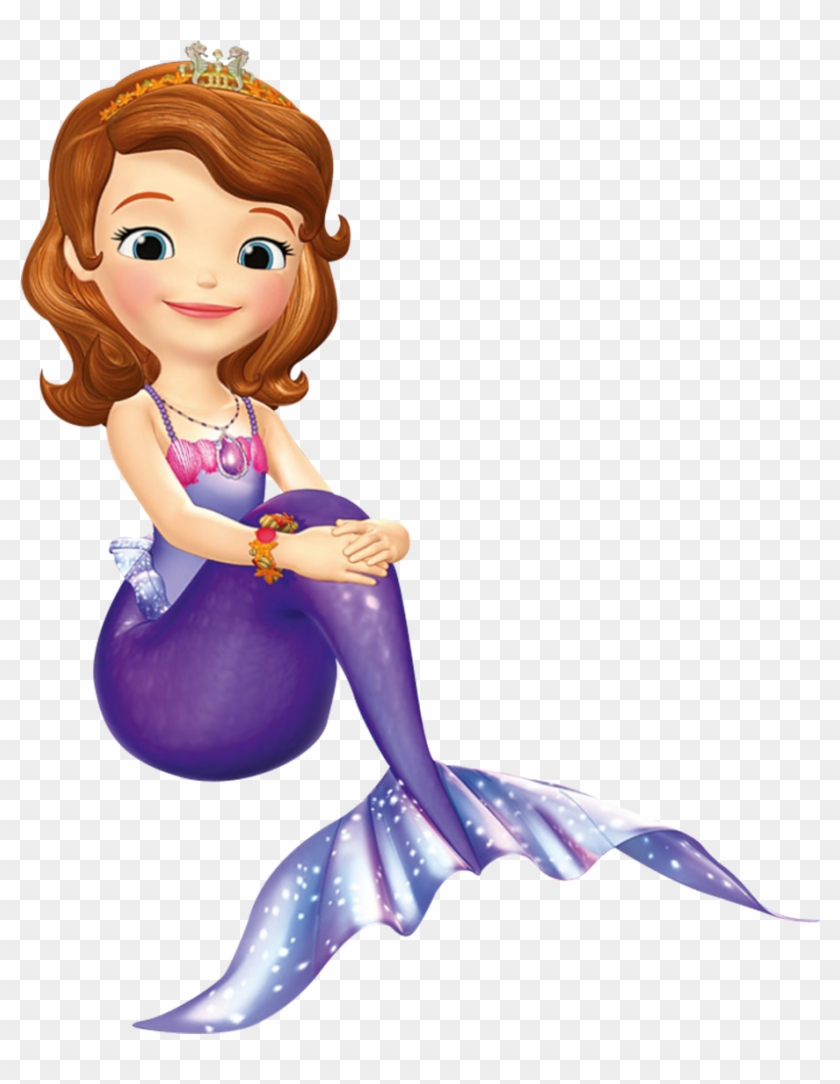 Princesa Sofia - Princesita Sofía De Sirena Clipart