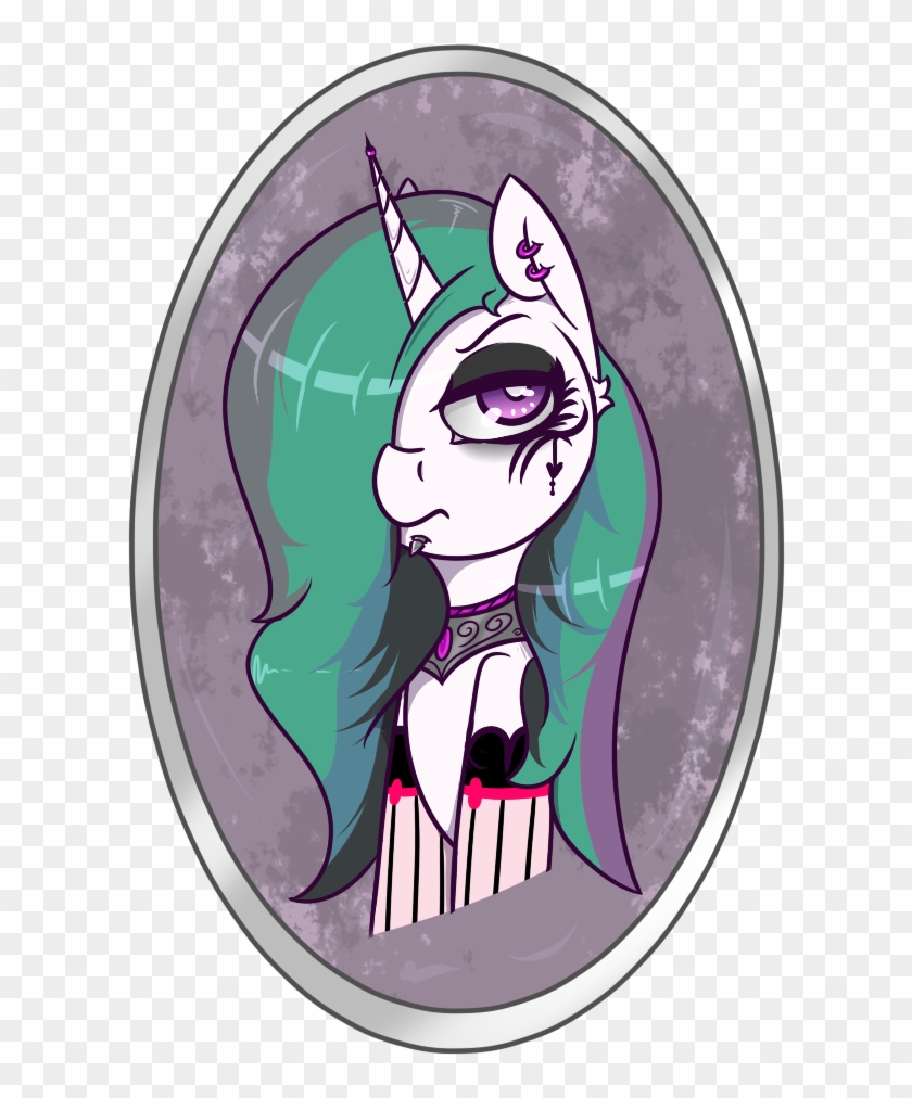 Lazerblues, Clothes, Ear Piercing, Goth, Gothlestia, - Cartoon Clipart #1671483
