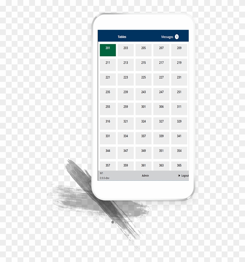 The Ordamo Waiter Module Is A Sophisticated, Tablet - Parallel Clipart #1671517