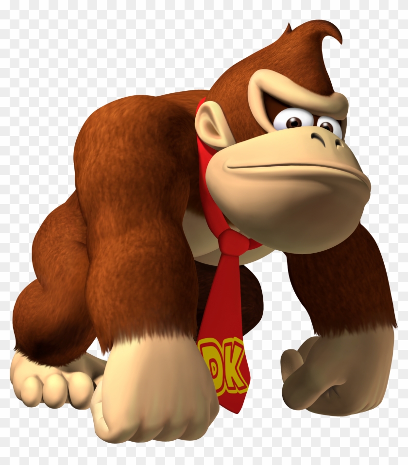 Transparent Donkey Kong - Donkey Kong Png Transparent Clipart