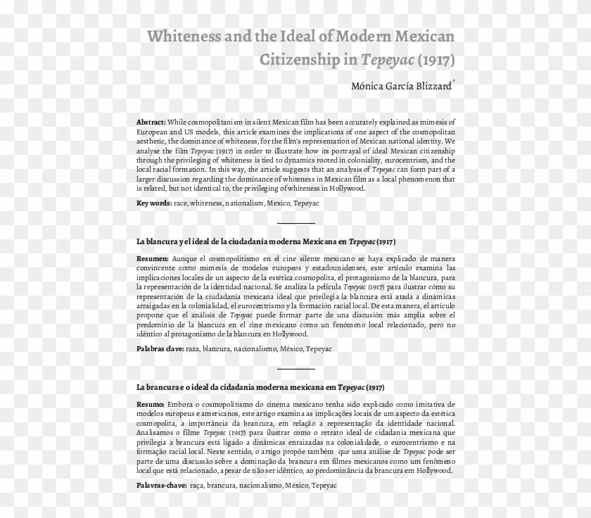 Whiteness And The Ideal Of Modern Mexican Citizenship - Goose Tower In Vordingborg, Zealand Clipart #1671774