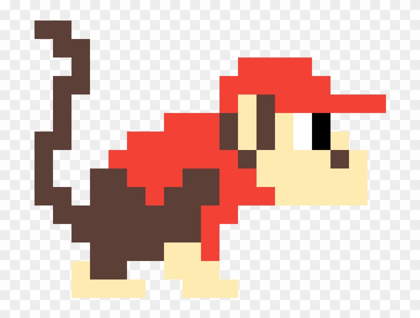 Diddy Kong - Diddy Kong Mario Maker Clipart #1671838