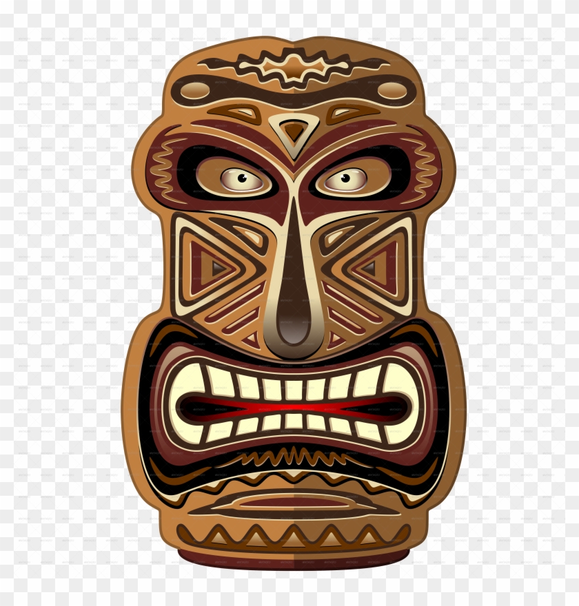 African Face Masks Photo - African Mask Png File Clipart #1672005