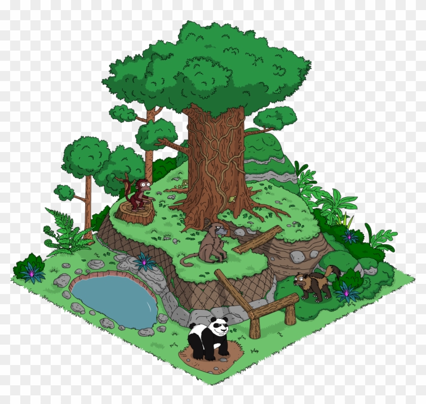 Baboon County, Usa Transimage - Simpsons Tapped Out Baboon County Clipart