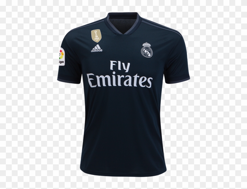 Real Madrid 18/19 Away Jersey - Real Madrid Soccer Team Jerseys Clipart #1672248