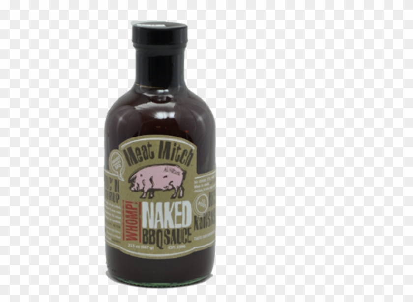 Meat Mitch Naked Bbq Sauce - Glass Bottle Clipart #1672313