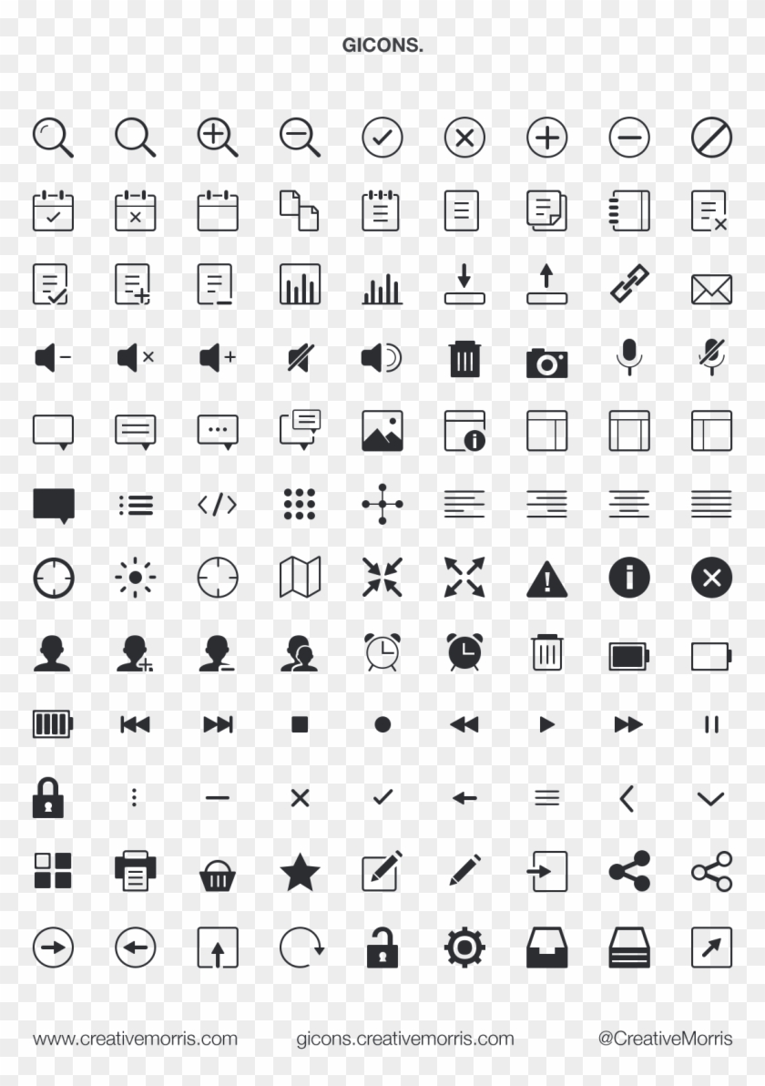 Gicons Free Vector Icons, - Ecommerce Icon Set Free Clipart