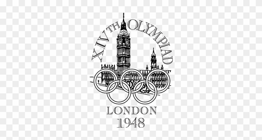 London Summer Olympics - 1948 Olympic Logo Clipart #1672685