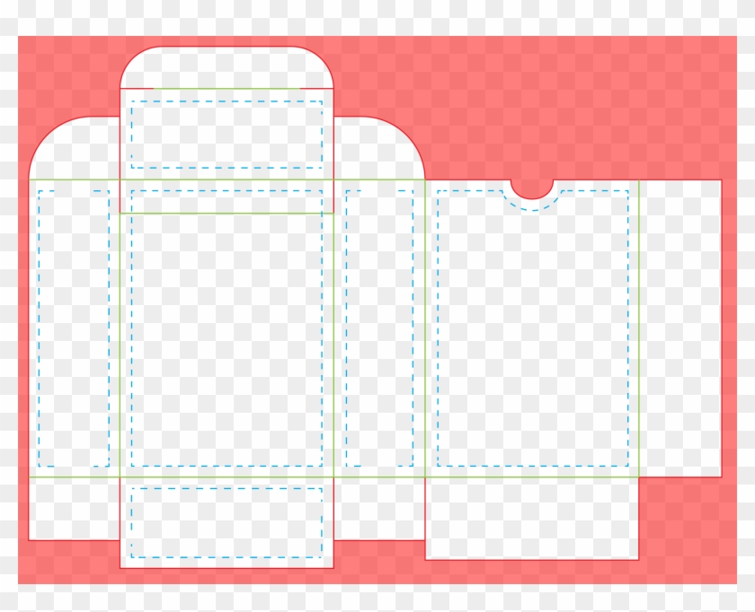 Poker Tuck Box Templates - Magic The Gathering Box Template Clipart