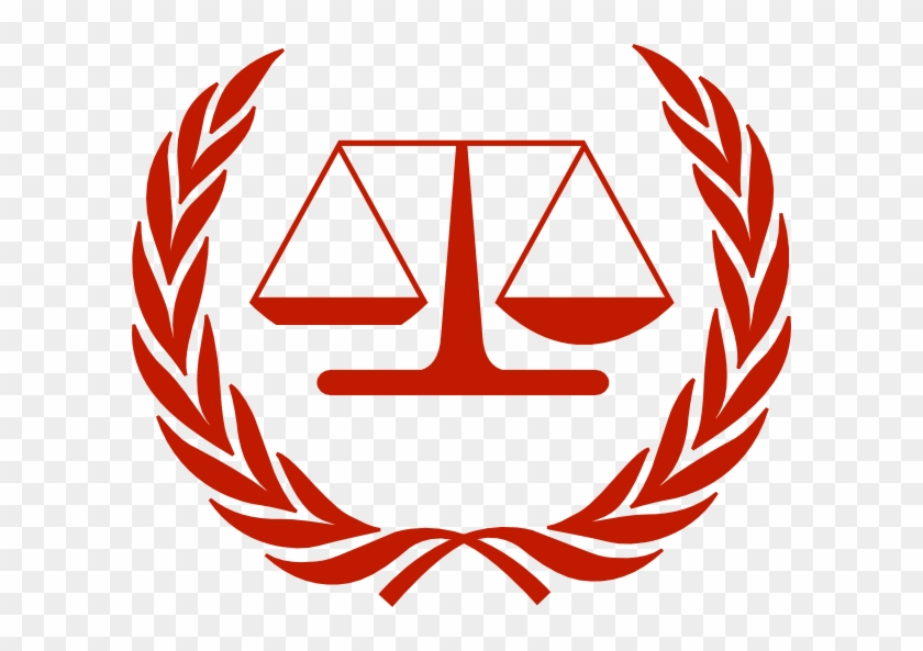 Small - Scales Of Justice Red Clipart #1673235