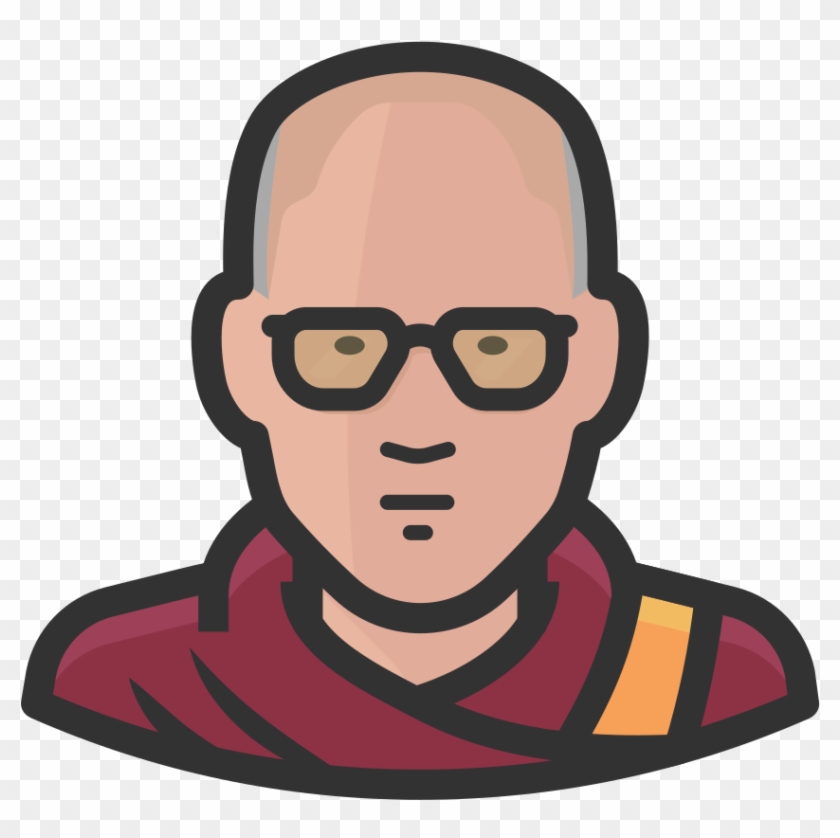 Download Svg Download Png - Dalai Lama Icon Clipart