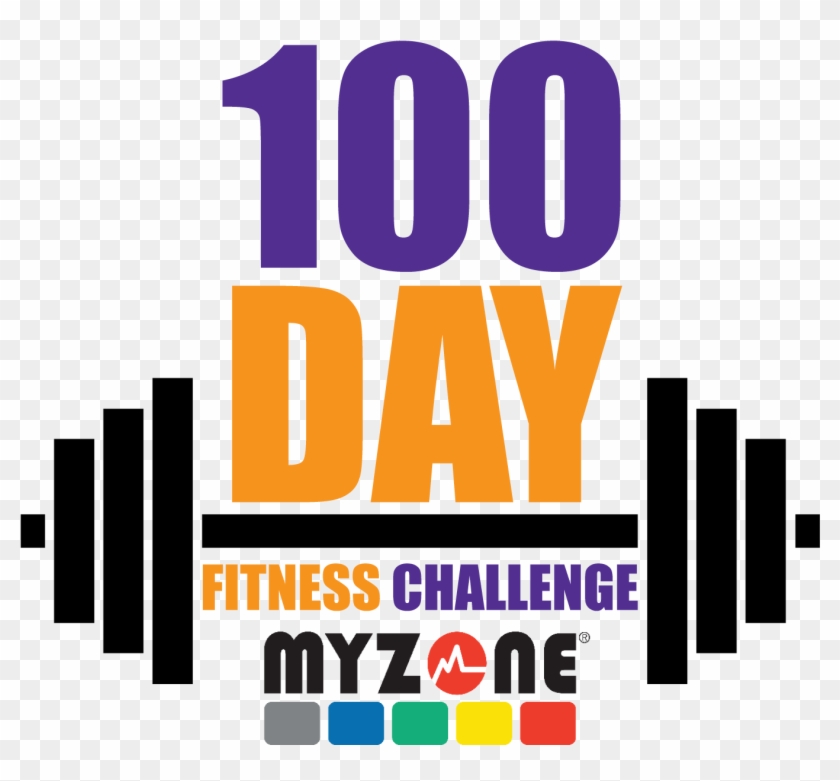 Fitness Challenge Logo Clipart
