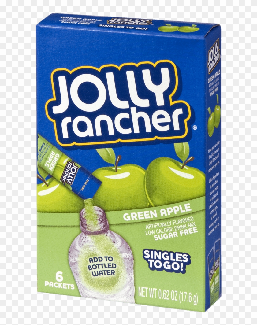 Jolly Rancher Green Apple Singles To Go - Jolly Rancher Singles To Go Clipart