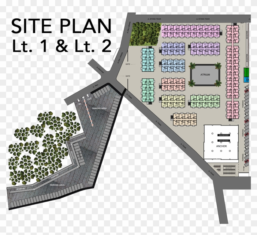 Apartemen Jember Town Square Clipart #1674107