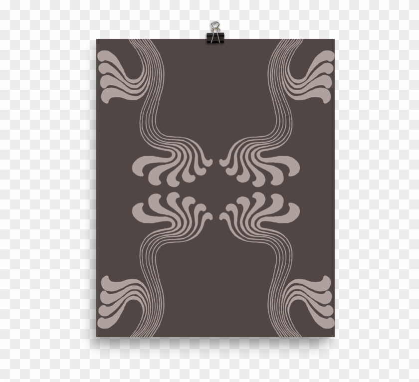 Art Nouveau Paisley Clipart #1675247