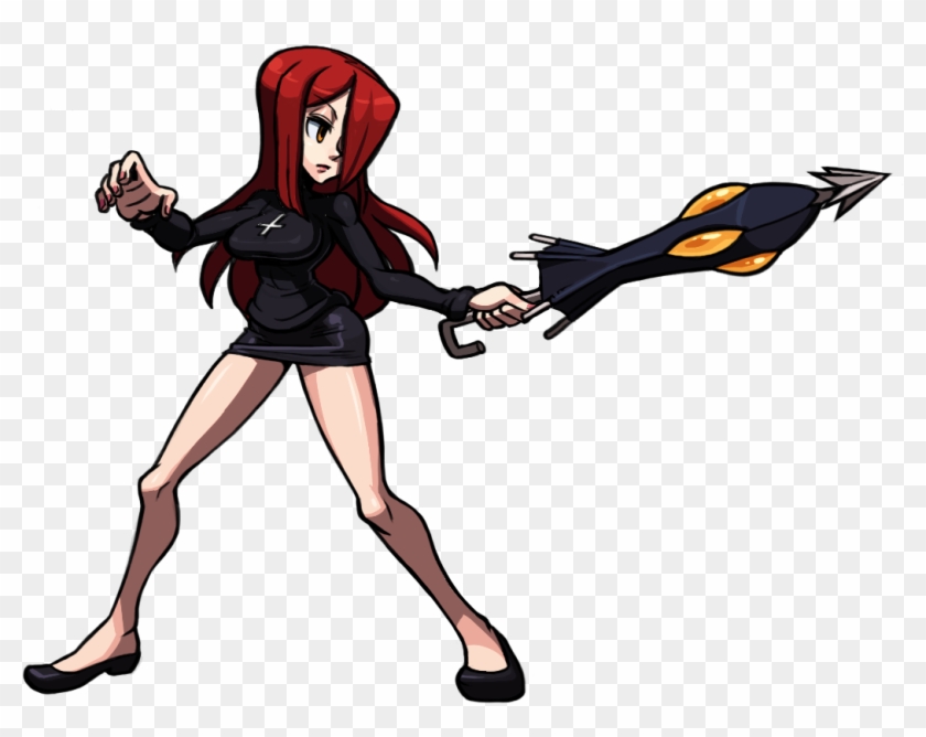 Skullgirls Spriterips - Skullgirls Parasoul Sprite Gif Clipart