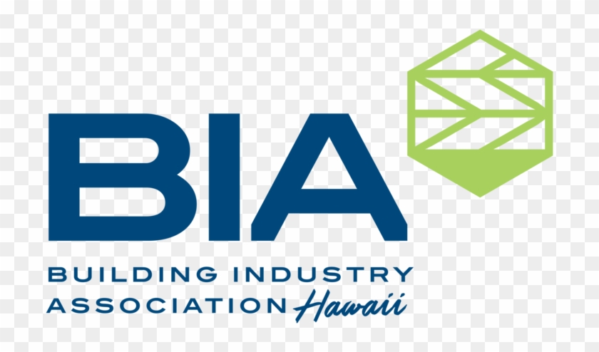Logo And Bia - Building Industry Association Of Hawaii Clipart #1675711