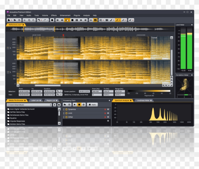 Acoustica Digital Audio Editor - Acon Digital Acoustica Premium Edition 7 Clipart #1675781