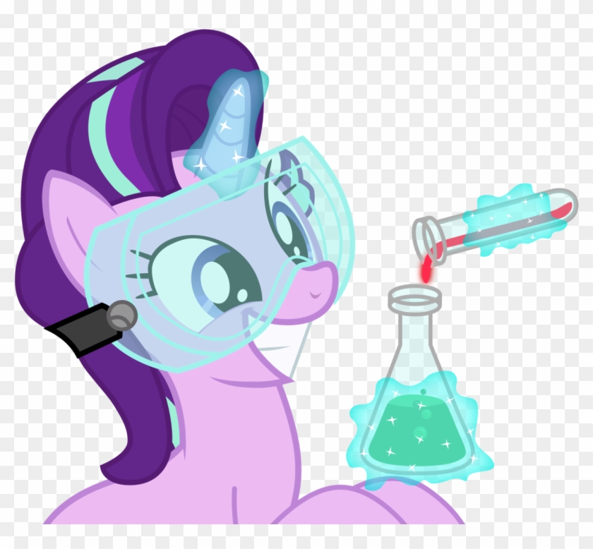 Goggles Clipart Test Tube - Starlight Glimmer Science - Png Download #1675926