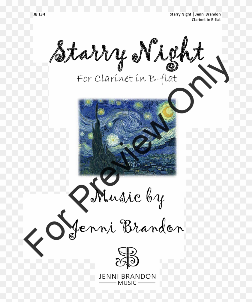 Starry Night Thumbnail Starry Night Thumbnail - Van Gogh Starry Night Clipart