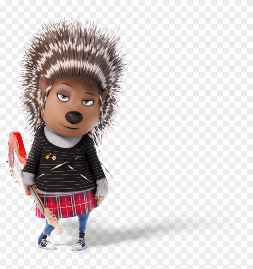 Sing From Ash - Girl Porcupine In Sing Clipart