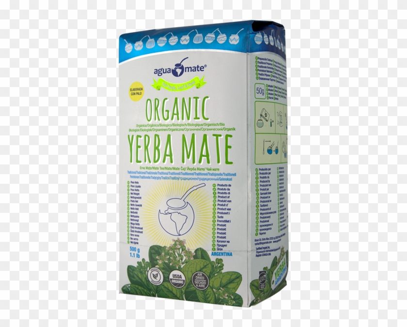Agua Mate Organic 1/2 Kg - Aguamate Clipart