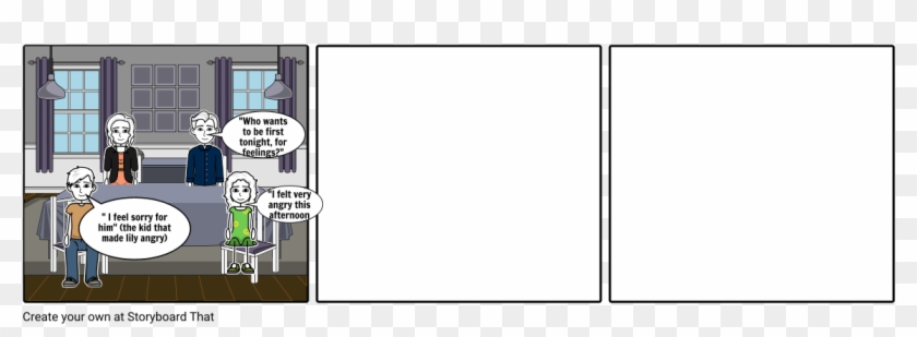 Giver Storyboard - Cartoon Clipart