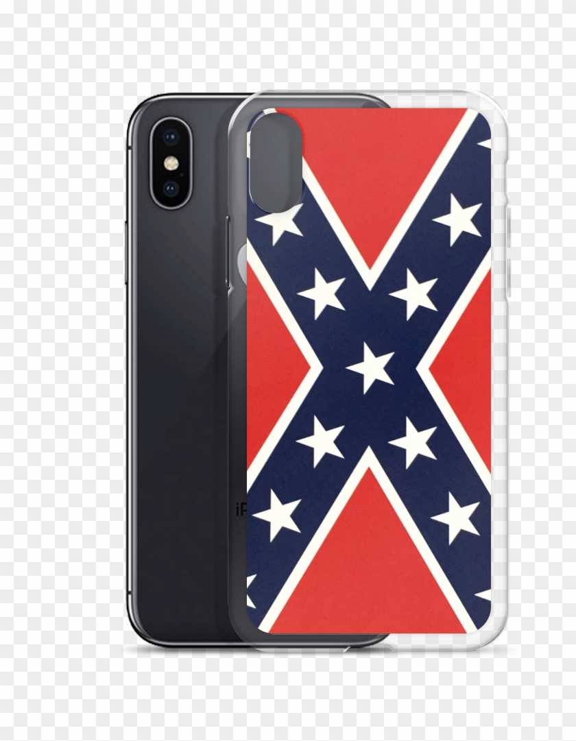 Iphone Case By Distinctstickers - Iphone 8 Phone Cases Rebel Flag Clipart #1677669