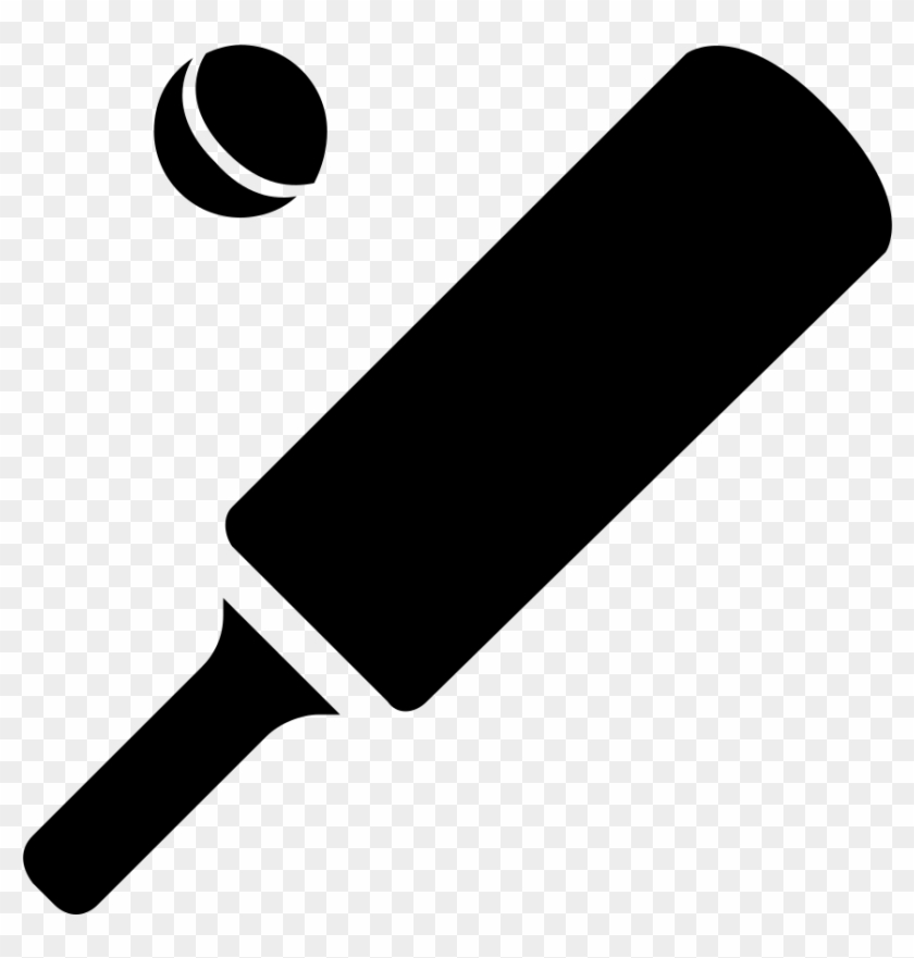 Cricket - Cricket Bat Icon Png Clipart #1677857