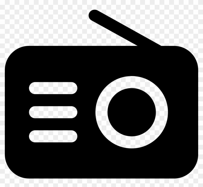 Svg Transparent Stock Radio Black Tool Icon Free Download - Icone Radio Clipart