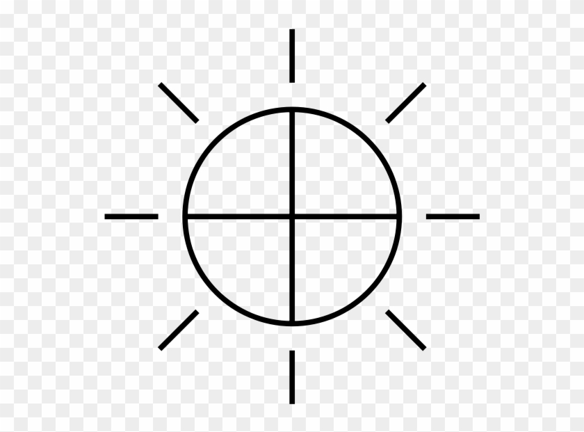 Dacian Solar Symbol Clipart, Vector Clip Art Online, - Circle - Png Download