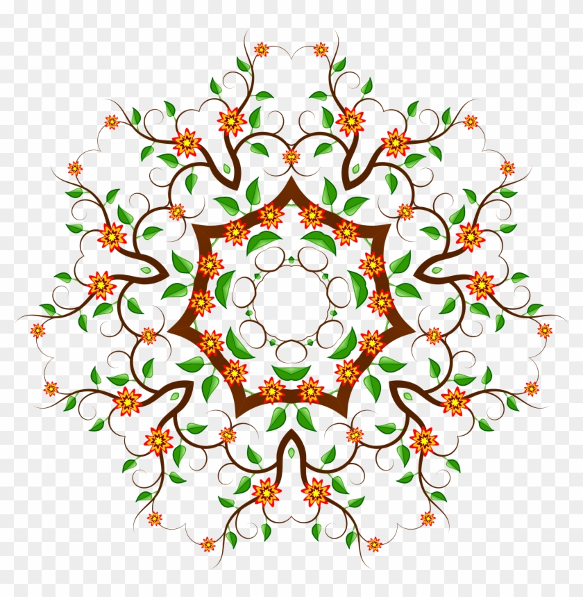 This Free Icons Png Design Of Floral Tree Design Clipart