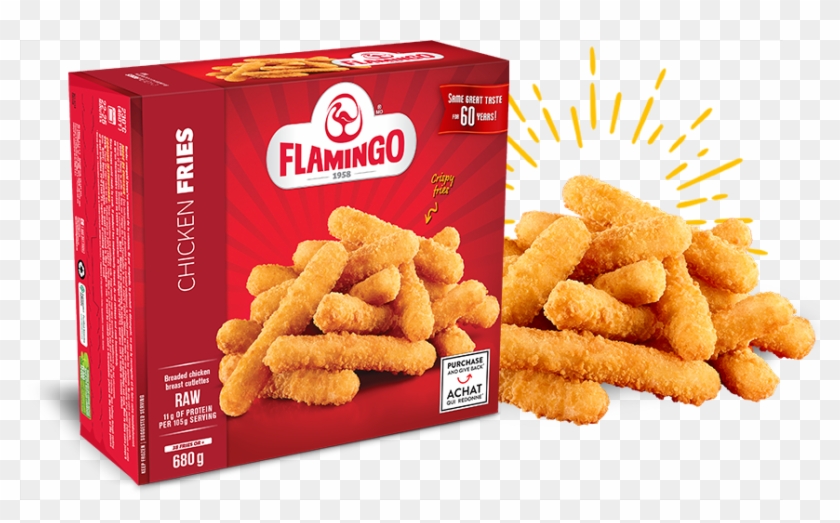 Recipe Chicken Fries Poutine - Flamingo Chicken Fries Clipart #1678133