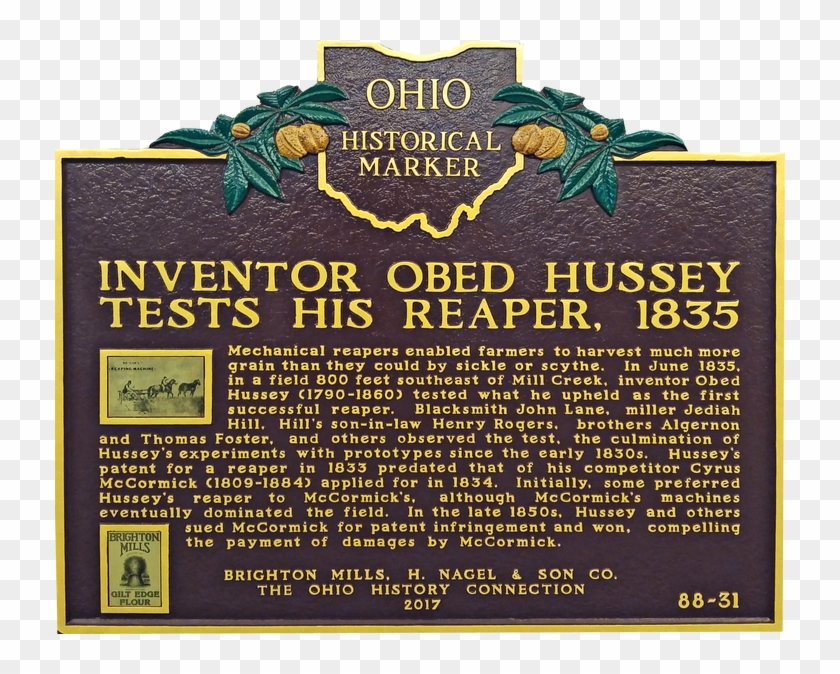 Inventor Of The Reaper - Berea Clipart #1678405