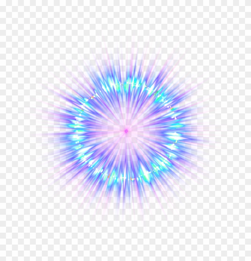 Blue Destello Picsart Light Sticker Fireworks Effect - Light Effect With Picsart Clipart