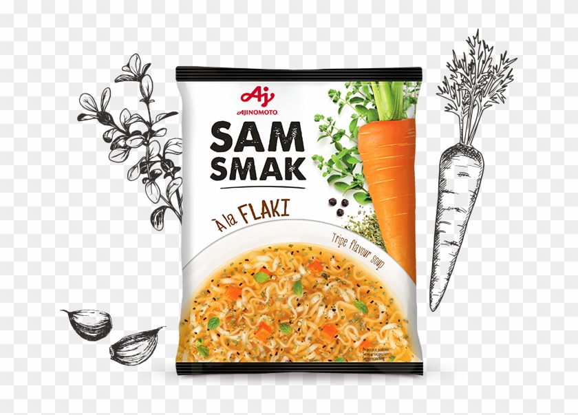 Aromatic À La Tripe Soup With Vegetables, Which Owes - Carrot Clipart #1678471
