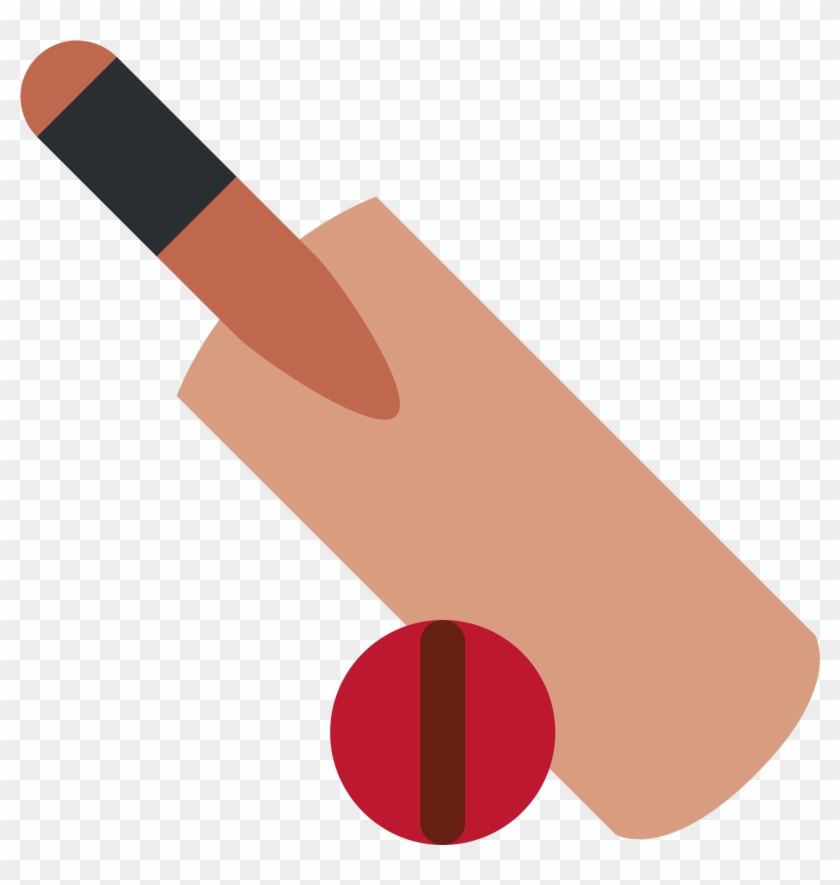 Cricket Bat And Ball - عکس از کریکت Clipart
