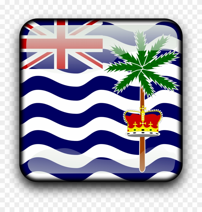 British Indian Ocean Territory Flag Country - British Indian Ocean Territory Clipart