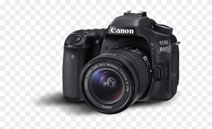 Download Canon 80d Dslr Camera Png Transparent Images - Canon 80d 18 55 Clipart