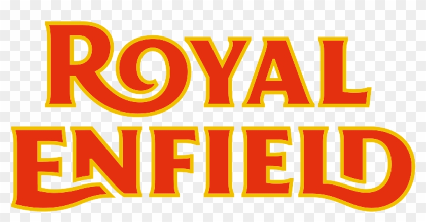 Royal Enfield Yellow Trim - Royal Enfield Motorcycle Logo Clipart