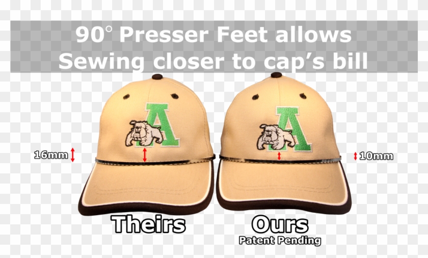 The 90 Degree Presser Foot System, Along With The Re-positioning - Get Your Copy Today Clipart