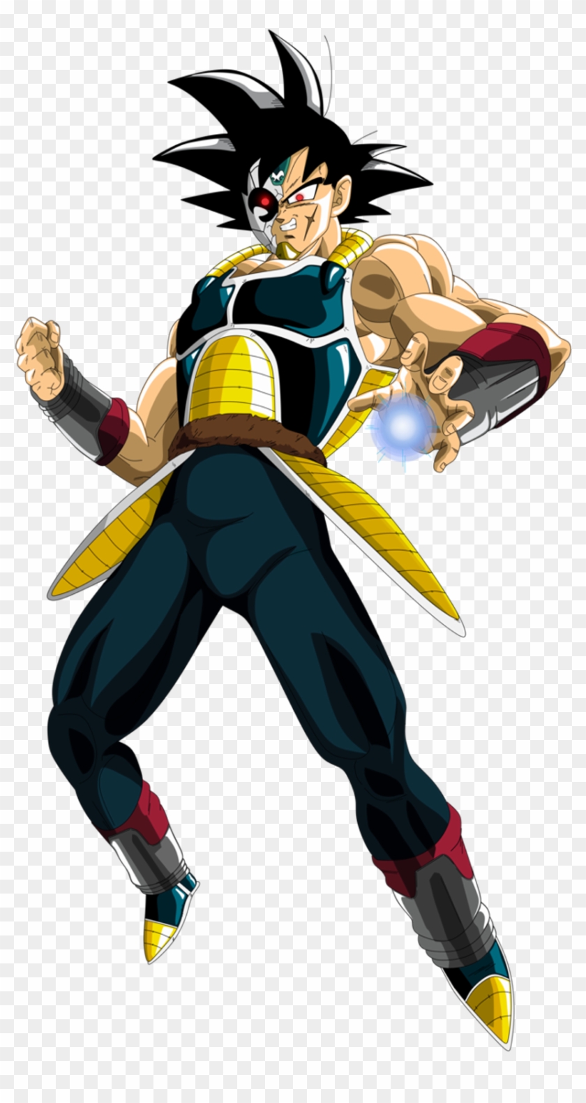 Drawn Mask Dragon Ball Z - Bardock Evil Clipart