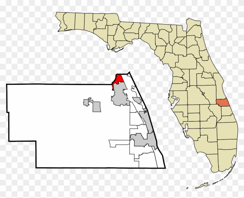 Florida Map With County Lines Lovely Roseland Florida - County Florida Clipart #1682250