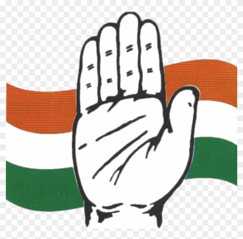 Indian National Congress Symbol, Hot Girls W, Paper - Indian National Congress Outline Clipart #1682615